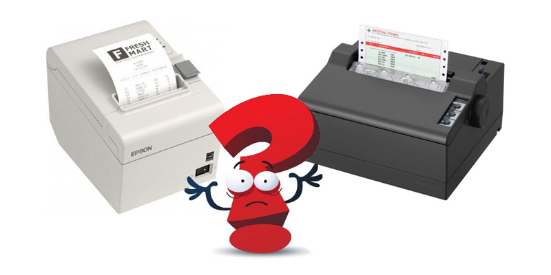 Принтеры для печати на кассовой ленте. Цифровые принтера и стелс-принтеры
